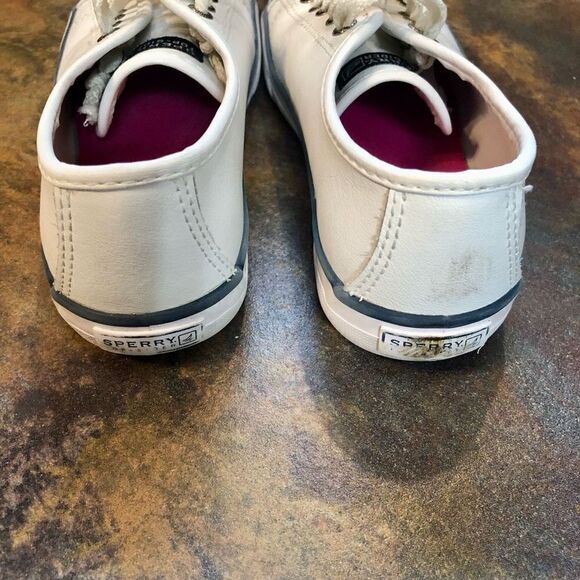 Sperry Women’s Slid-on Top Slider Seacoast White Size 1M - Picture 5 of 8